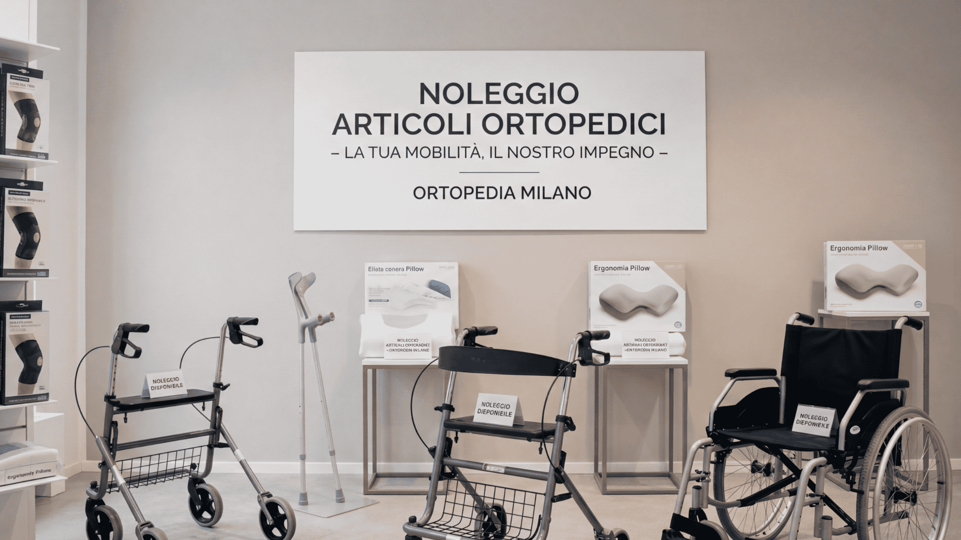 noleggio articoli ortopedici milano
